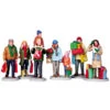 Lemax Village Collection Holiday Shoppers, Set Of 6 #92683 -Kurt Adler Shop 92683L 03865