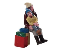 Lemax Village Collection Christmas Shopping Break, Set Of 2 Figurines #92766