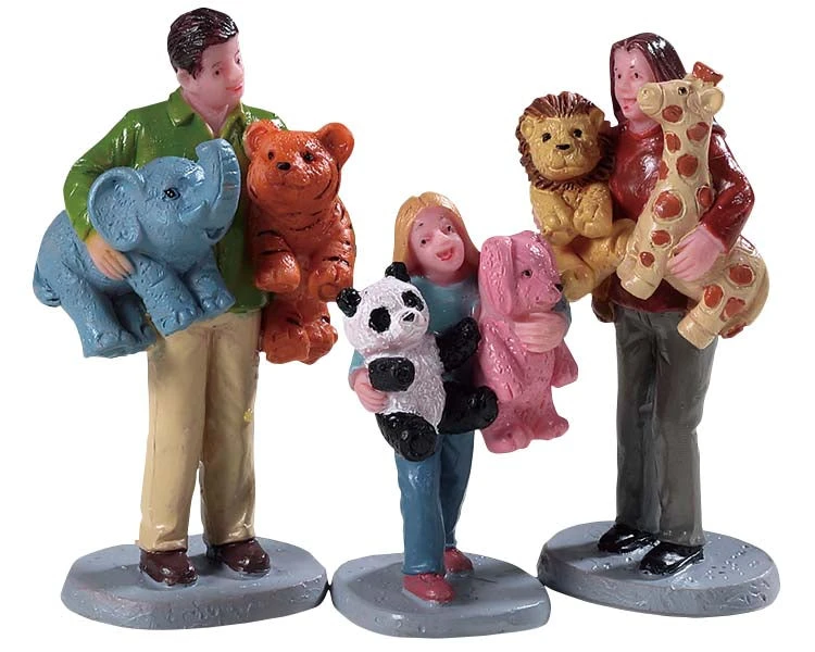 Lemax Village Collection Prize Winners, Set Of 3 #92776 3 Lemax Village Collection Prize Winners, Set Of 3 #92776