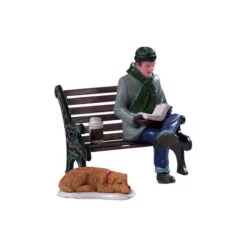 Lemax Village Collection Relaxing Day, Set Of 2 #92777