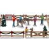 Lemax Village Collection Reindeer Petting Zoo, Set Of 17 #93434 -Kurt Adler Shop 93434