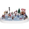 Lemax Village Collection Village Skating Pond With Sound #94048 -Kurt Adler Shop 94048 50214