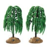 Lemax Village Collection Spring Willow Tree, Set Of 2 #94548 -Kurt Adler Shop 94548