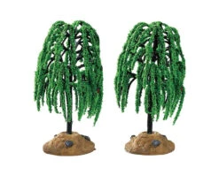 Lemax Village Collection Spring Willow Tree, Set Of 2 #94548