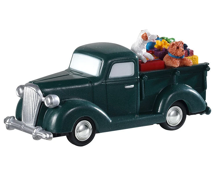 Lemax Village Collection Bringing Presents Home #94579 3 Lemax Village Collection Bringing Presents Home #94579