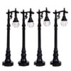 Lemax Village Collection Antique Street Lamp, Set Of 4 #94993 -Kurt Adler Shop 94993