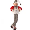 30in Fabric Black And White Checkered Plaid Bendable Elf -Kurt Adler Shop Screenshot2021 08 2315.41.11 2