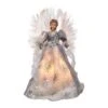 Kurt Adler 16-Inch Fiber Optic White, Silver, And Gray Angel Tree Topper -Kurt Adler Shop ad0601 0bb485d7 4221 4fe1 a794 042609930678