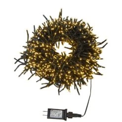 Kurt Adler CUL 1000-Light 33-Foot Cluster Garland With Warm White 3MM LED Bulbs -Kurt Adler Shop ad1004ww 04 c7b837f7 f5a5 4257 a58e 3503cf65015c