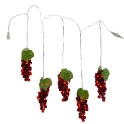 Kurt Adler 100-Light Burgundy LED Grape Light Set With 5 Grape Bunches -Kurt Adler Shop ad1013burg 02 5398923f 5663 4b24 85fa 1391cec0a796