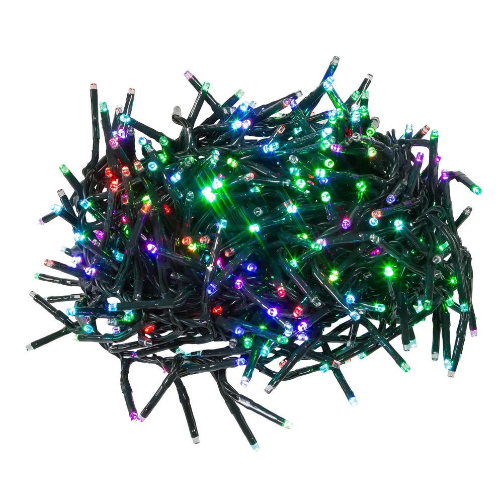 Kurt Adler 480-Light 15.7-Foot RGB Twinkle LED Connectable Cluster Garland 4 Kurt Adler 480-Light 15.7-Foot RGB Twinkle LED Connectable Cluster Garland - Image 2
