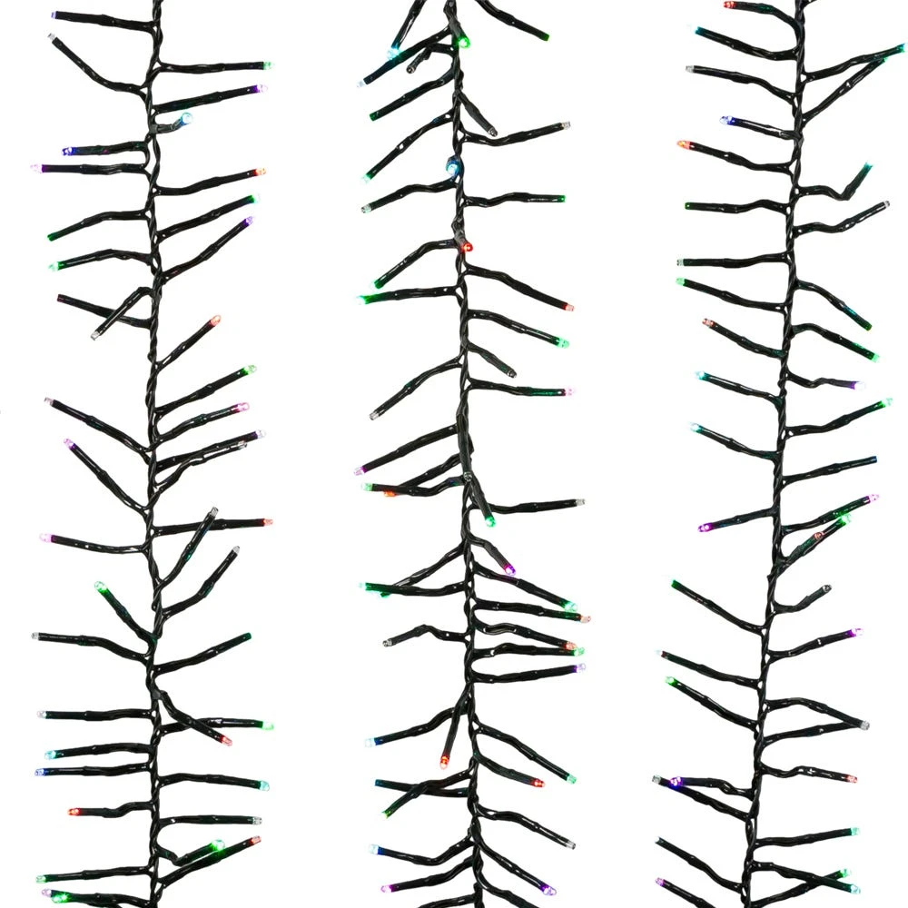 Kurt Adler 480-Light 15.7-Foot RGB Twinkle LED Connectable Cluster Garland 3 Kurt Adler 480-Light 15.7-Foot RGB Twinkle LED Connectable Cluster Garland