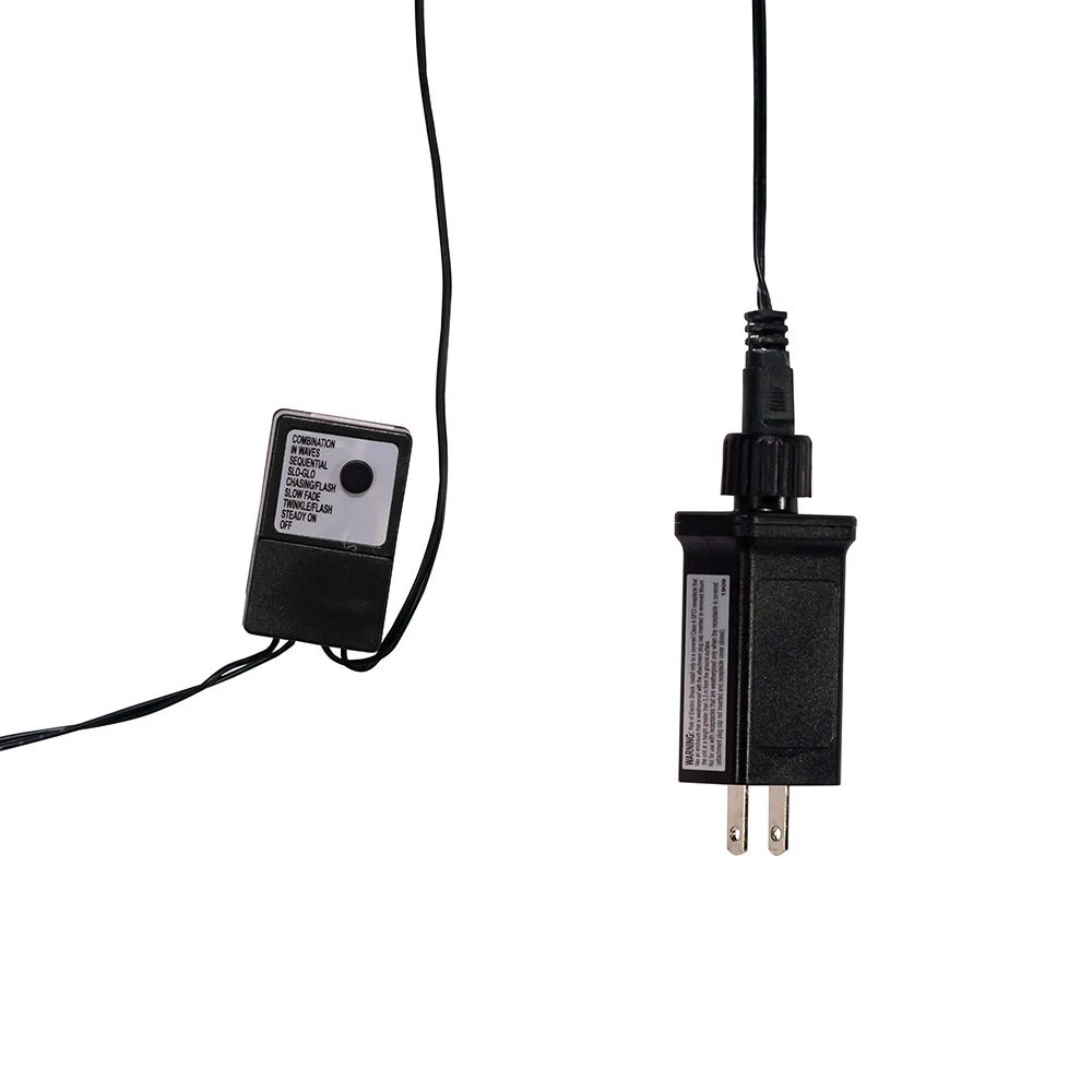 Kurt Adler 480-Light 16-Foot Connectable Warm White LED Cluster Garland 5 Kurt Adler 480-Light 16-Foot Connectable Warm White LED Cluster Garland - Image 4