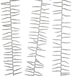 Kurt Adler 1000-Light 32.8-Foot Cool White LED Cluster Garland