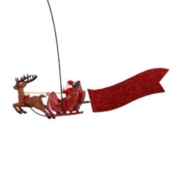 Kurt Adler 19.7-Inch LED Star Tree Topper With Rotating Santa -Kurt Adler Shop ad3001 02 c233d178 0dc8 4fe4 b39a 0a7a9a2e94c5