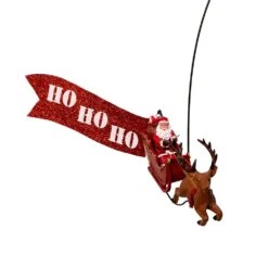 Kurt Adler 19.7-Inch LED Star Tree Topper With Rotating Santa -Kurt Adler Shop ad3001 03 0ace90a9 f863 4a38 ba73 b724e3aeb9bc