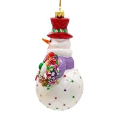 Kurt Adler 7-Inch Bellissimo Glass Snowman With Candy Cane Ornament -Kurt Adler Shop bell0026 03 6c77161a 6907 4476 bcca 13fadefc384a