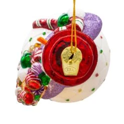 Kurt Adler 7-Inch Bellissimo Glass Snowman With Candy Cane Ornament -Kurt Adler Shop bell0026 04 f91314c7 16c4 43e4 b83c 30922932395d