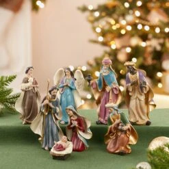 Kurt Adler 6.25-Inch Resin Nativity Set Of 8 Pieces -Kurt Adler Shop c5709 50 48967f40 d9bd 46a8 b5fa 4585728cc116
