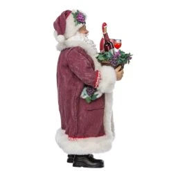 Kurt Adler 11.5-Inch Fabriché Santa With Wine Basket -Kurt Adler Shop c7469 02 b6662a20 7d39 4be9 be0e 9563b92681b8