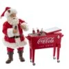 Kurt Adler Coke Santa With Table Cooler, 2 Piece Set -Kurt Adler Shop cc5221 02943546 596a 492e 9339 461bfee778e3
