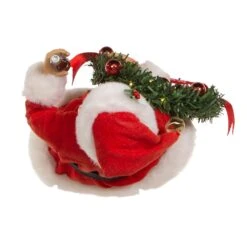 Kurt Adler 10.5-Inch Fabriché™ Coca-Cola® Battery Operated Santa With Lighted Wreath -Kurt Adler Shop cc5232 04 99ad529d 1482 46e8 a2d2 4aeaec489eb7