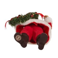 Kurt Adler 10.5-Inch Fabriché™ Coca-Cola® Battery Operated Santa With Lighted Wreath -Kurt Adler Shop cc5232 05 1c4d1789 7c7d 45ba 9a1d 72ca3d17c8a4