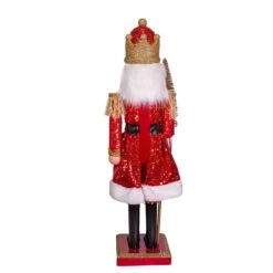 Kurt Adler 24-Inch Plastic Red And Gold King Nutcracker -Kurt Adler Shop d3903 04 623dccb8 848e 4aaa a9de 1f9d8b2a24b1
