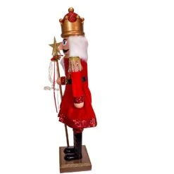 Kurt Adler 32-Inch Plastic Red And Gold King Nutcracker -Kurt Adler Shop d3904 03 60ffacb0 f79b 4842 b788 73c1cb653388