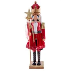 Kurt Adler 32-Inch Plastic Red And Gold King Nutcracker -Kurt Adler Shop d3904 8f1847c2 d767 43e3 8492 8629e9bc2738