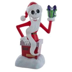 Kurt Adler 10-Inch Disney Nightmare Before Christmas Jack Skellington Treetop