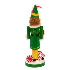 Kurt Adler 10.5-Inch Elf The Movie™ Nutcracker -Kurt Adler Shop ef6231l 02 e8a36dd0 f5f7 4d54 b1fa 142b2e3d065c