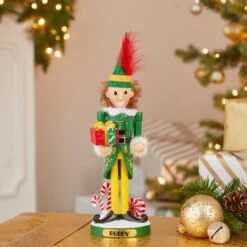 Kurt Adler 10.5-Inch Elf The Movie™ Nutcracker -Kurt Adler Shop ef6231l 50 7d70c587 a11d 40bc 9be5 8b5054871143