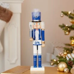 Kurt Adler 15-Inch Wooden Delft Blue Nutcracker -Kurt Adler Shop f2086 50 e84db604 d940 431c a359 c2c3a2561f32