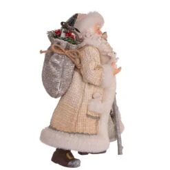 Kurt Adler 10.5-Inch Fabriché Snowy Woods Santa -Kurt Adler Shop fa0147 02 86dc6cf8 a30c 4334 950a 056235703e8b