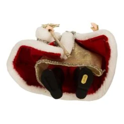 Kurt Adler 10.5-Inch Fabriché Regal Red Santa Table Piece -Kurt Adler Shop fa0160 05 c171df33 32b2 4665 80c5 c3086e7cd55b