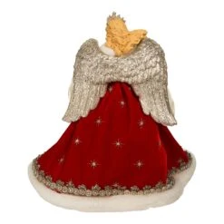 Kurt Adler 10-Inch Fabriché Regal Red Angel Treetop -Kurt Adler Shop fa0163 02 b6783cc0 abc2 439d 8b83 2d6f6d437bdf
