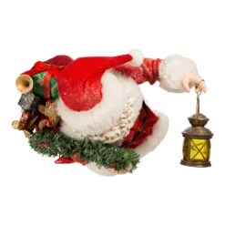 Kurt Adler 10.5-Inch Fabriché Santa With Wreath And Lantern -Kurt Adler Shop fa0167 04 bc785aa1 7a19 4882 93fa 685a4f344f07
