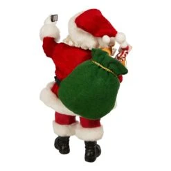 Kurt Adler 11-Inch Fabriché Santa Taking Selfie -Kurt Adler Shop fa0175 02 9ac88717 63c6 4ca0 a84e 66516377063c