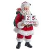 Kurt Adler 10.5-Inch Fabriché Countdown Santa