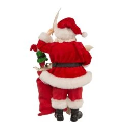 Kurt Adler 10.5-Inch Fabriché Santa With Mail And Elf -Kurt Adler Shop fa0194 02 455c2bfb 8fad 4407 839d f7a8f844d188