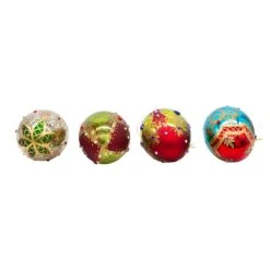 Kurt Adler 65MM Glass Egg Ornaments, 4 Piece Set -Kurt Adler Shop gg0990 06 d005f93e 73ee 4da4 a3f9 3bbf8a47e508