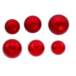 Kurt Adler 60-80 MM Glass Shiny And Matte Red Mercury Ball Ornaments, 20-Piece Set 9 Kurt Adler 60-80 MM Glass Shiny And Matte Red Mercury Ball Ornaments, 20-Piece Set -Kurt Adler Shop gg1024smr 03 050ad32e 9828 45ec b9fb 7e28af4ec0fd