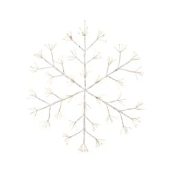 24 In Firecracker LED Snowflake, Outdoor Holiday Decor