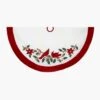 Kurt Adler 48-Inch Velvet Red And White With Cardinals Applique Tree Skirt 2 Kurt Adler 48-Inch Velvet Red And White With Cardinals Applique Tree Skirt -Kurt Adler Shop h5243 base 0d688a60 78f4 4e7c bc3a ae5b1a1d8f93