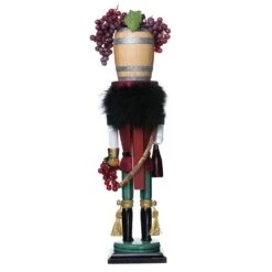 Kurt Adler 18.9-Inch Hollywood Wine Barrel Hat Nutcracker -Kurt Adler Shop ha0278 02 8b65c678 c19b 41dc a34f d070a7b8706f