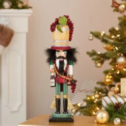 Kurt Adler 18.9-Inch Hollywood Wine Barrel Hat Nutcracker -Kurt Adler Shop ha0278 50 3e8d0639 f2dc 4040 9762 6359f0b61733