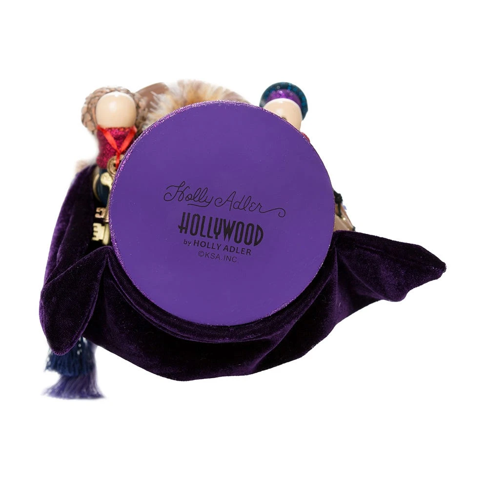 Kurt Adler 15-Inch Hollywood Wizard Nutcracker With Owl 8 Kurt Adler 15-Inch Hollywood Wizard Nutcracker With Owl - Image 6