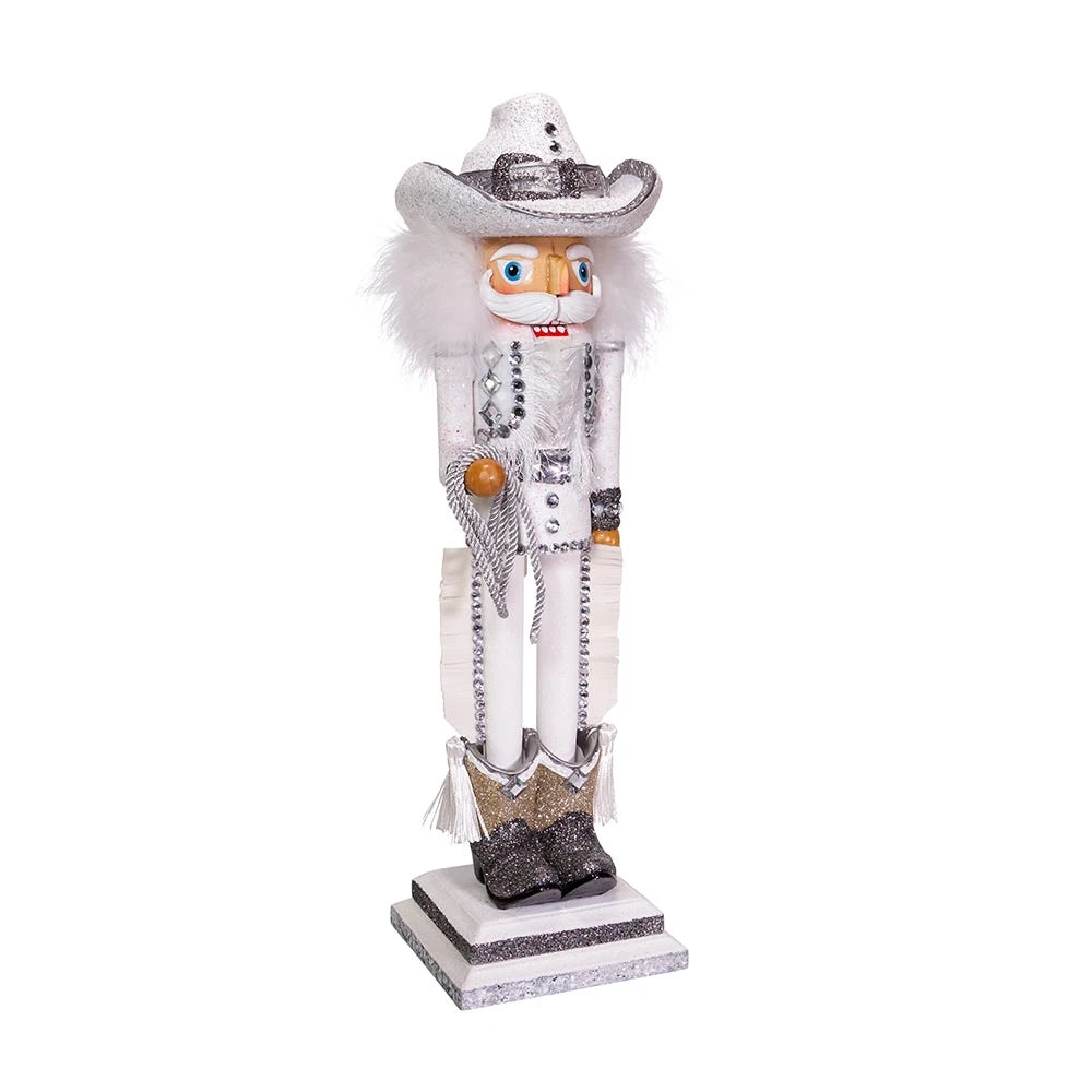 Kurt Adler 19-Inch Hollywood Rhinestone Cowboy Nutcracker 4 Kurt Adler 19-Inch Hollywood Rhinestone Cowboy Nutcracker - Image 2