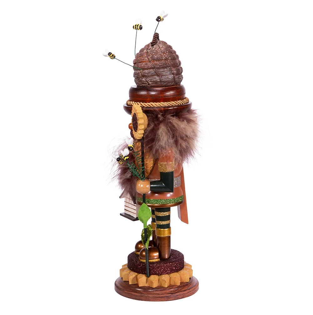 Kurt Adler 15-Inch Hollywood Bee Keeper Nutcracker 5 Kurt Adler 15-Inch Hollywood Bee Keeper Nutcracker - Image 3